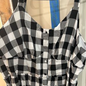 Lane Bryant Midi Dress with Sinched Back - 26